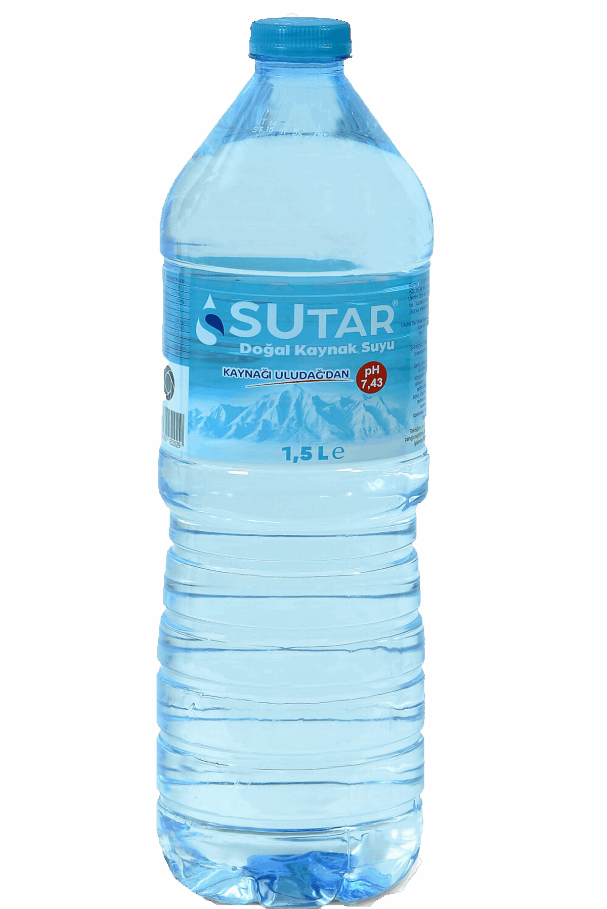 Sutar 1,5 L Doğal Kaynak Suyu - Görsel 1